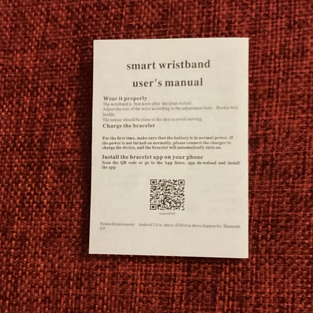 Smart Band 7 Black Fitness Tracker